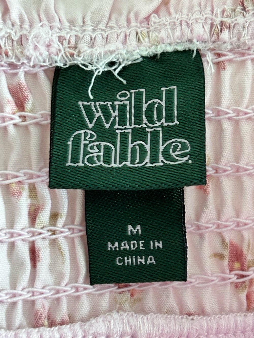 Wild Fable Ruffle Floral Skort Pink Size M - Picture 5 of 9